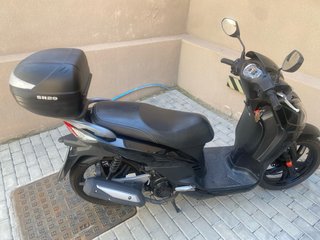 Moto Scooter 125cc Negra SYM symphony sr