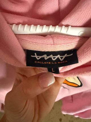 Sudadera Callate la Boca Dónuts Rosa
