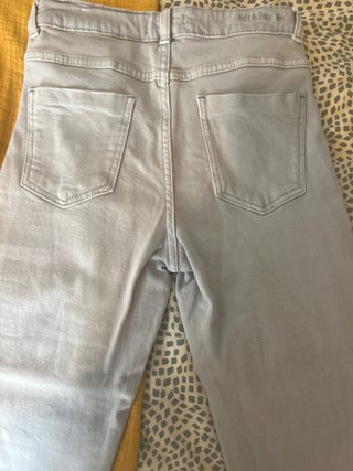 Vaqueros Mango Kids Rosa y Gris, talla 11-12 años
