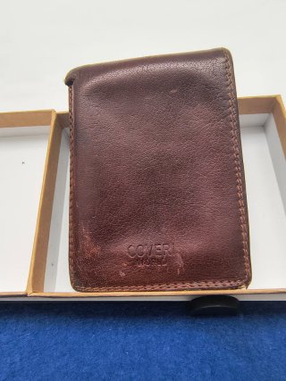 Portafoglio Coveri World Vera Pelle Marrone