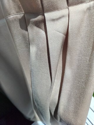 Vestido elegante beige fiesta Talla M