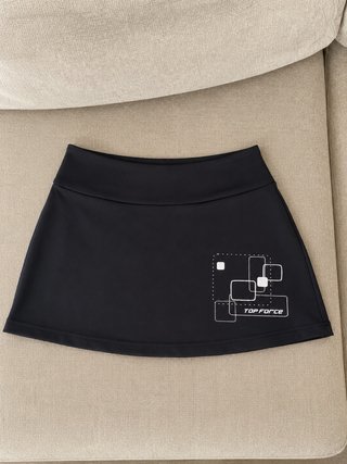 Falda deportiva TOP FORCE negra