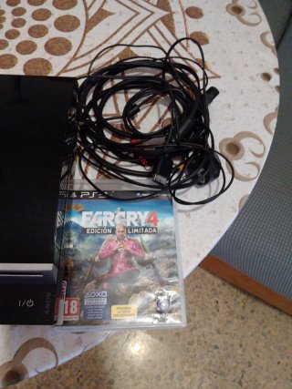Consola PlayStation 3 Negra + Juego
