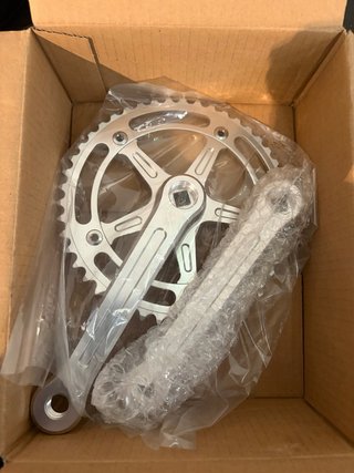 Bielas de aluminio para bicicleta