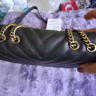 Bolso de piel Quince negro nuevo