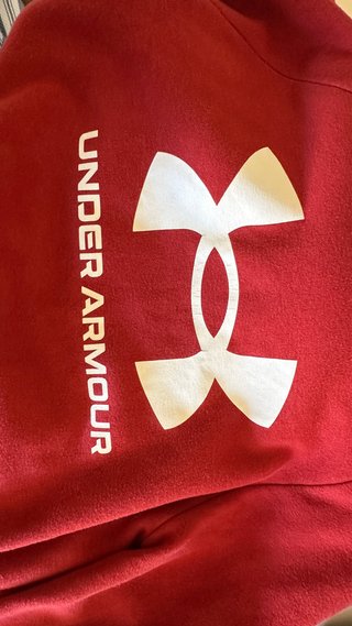 Sudadera Under Armour Roja con Capucha