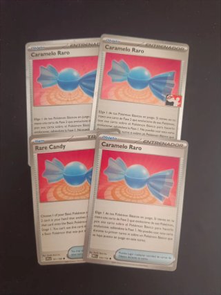 Playset x4 Caramelo Raro