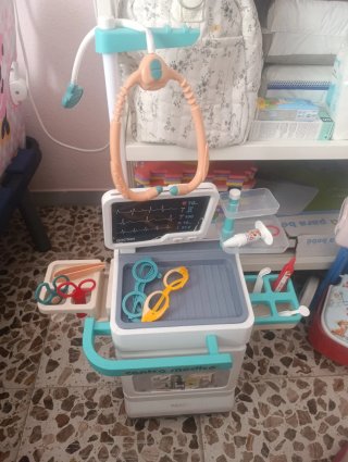 Centro Médico, Maletín y Carrito Veterinario +bebé