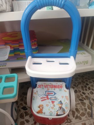 Centro Médico, Maletín y Carrito Veterinario +bebé
