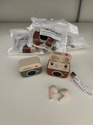 Auriculares Bluetooth KFG Retro Nuevos