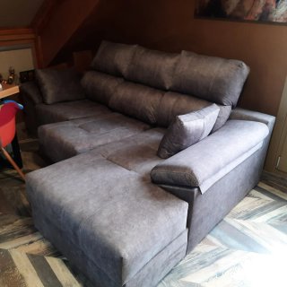 Sofá Chaiselong Gris Nuevo