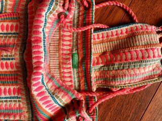 Bolso mochila Benetton multicolor