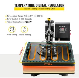 Máquina de prensa de calor 8 en 1