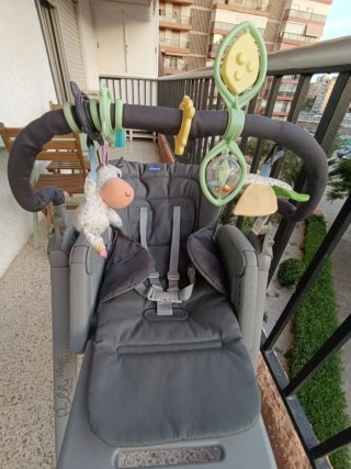 Trona Chicco Polly Magic Relax gris