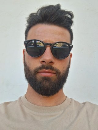 Occhiali da sole neri