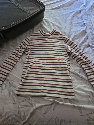Jersey Levi's rayas beige y marrón