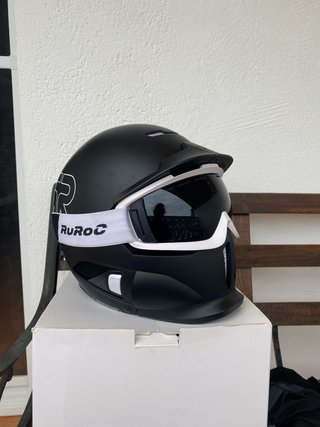 Casco de Snowboard Ruroc Negro