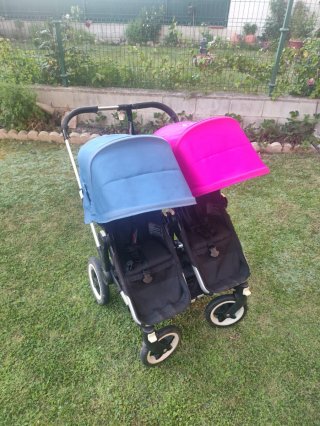 Bugaboo Donkey, 2 sillas, 2capazos y cesta