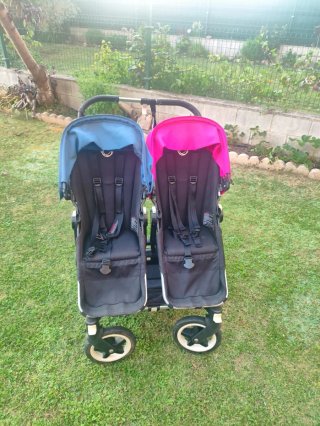 Bugaboo Donkey, 2 sillas, 2capazos y cesta