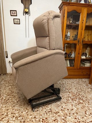 Poltrona Relax Elettrica Beige