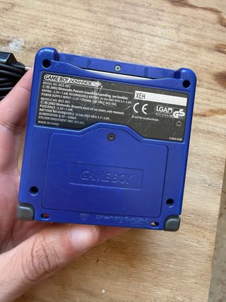 Nintendo Game Boy Advance SP Azul