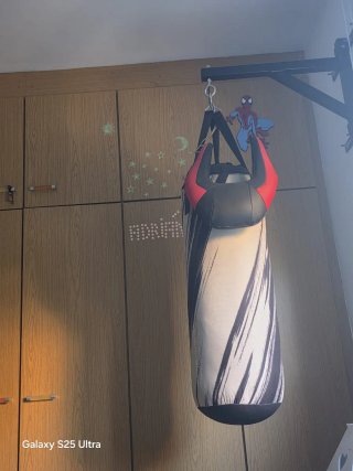Saco de boxeo con soporte