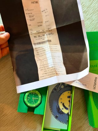 Swatch x AP Royal Oak Verde
