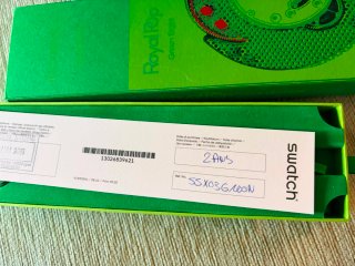 Swatch x AP Royal Oak Verde