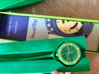 Swatch x AP Royal Oak Verde