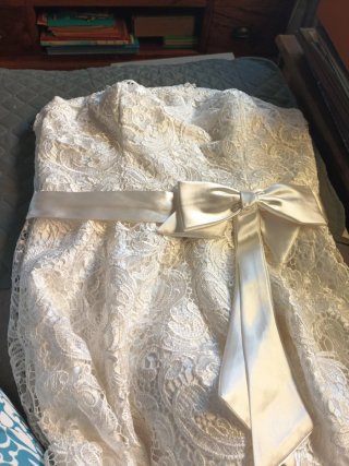 Vestido Novia Encaje Bodas Juzgado