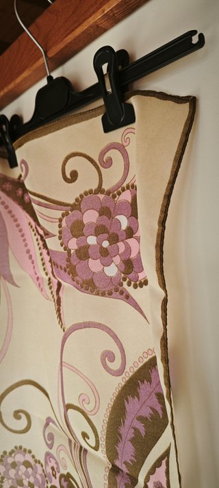 Foulard Vintage Anni '70 Carré Seta Chic