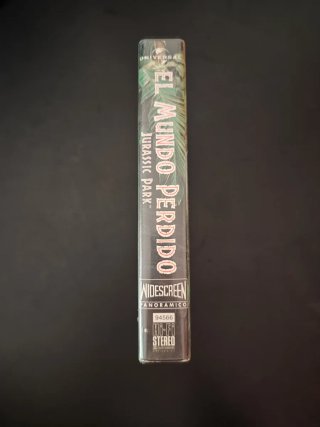 VHS El Mundo Perdido Jurassic Park