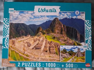 2 Puzzles Goliath 1000 + 500 piezas