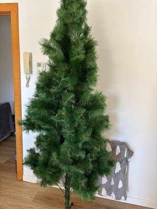 Árbol de Navidad artificial verde