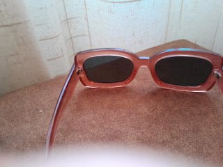 Gafas de sol rosas
