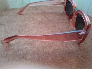 Gafas de sol rosas