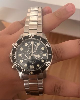 Reloj Lotus Cronógrafo Acero Inox Modelo 18756