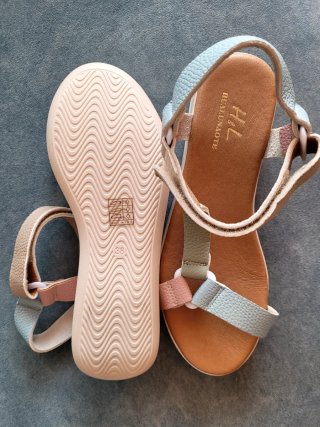 Sandalias H&L REALUNOTE Talla 39 Multicolor