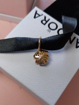 Charm Colgante Pandora Pensamiento Morado