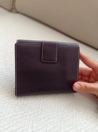 Cartera Lancel Piel Marrón