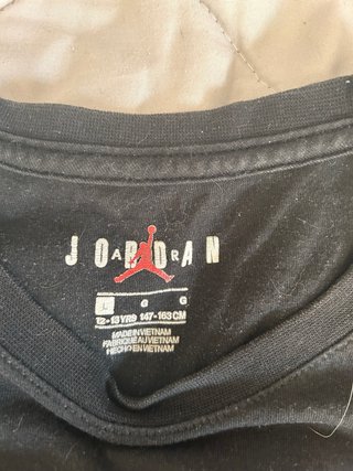 Camiseta Jordan Jumpman Negra Roja