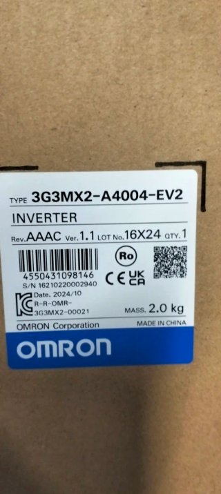 Inverter Omron 3G3MX2-A4004-EV2