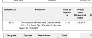 Desbrozadora Kapotha + Accesorios