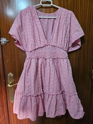 Vestido de verano rosa