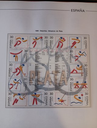 Colección Sellos de España Juan Carlos I 1993-1996