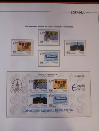 Colección Sellos de España Juan Carlos I 1993-1996