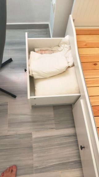 Estructura Diván Hemnes IKEA con Cajones