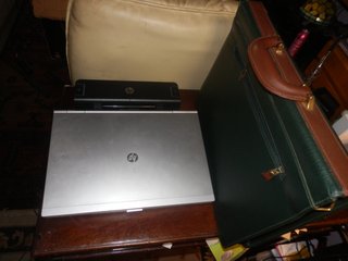 HP EliteBook portátil plata y negro