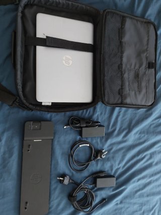 HP EliteBook 840 G3 + Docking + maletín