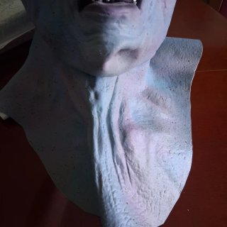 Máscara Látex Alienígena Halloween